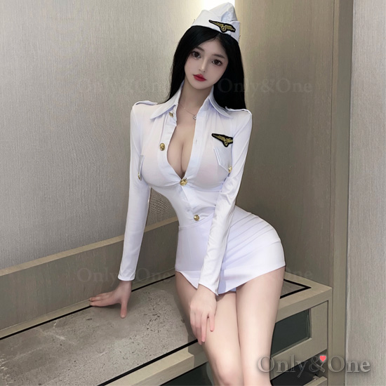 コスプレ CA・キャビンアテンダント(Sexy Cosplay Cabin Attendant) k09005