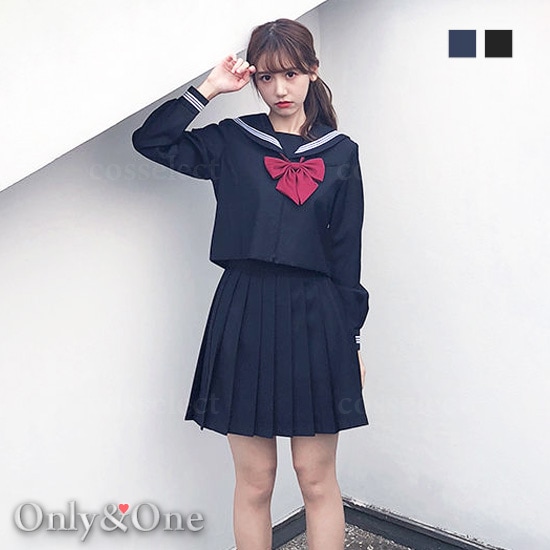 セーラー服 コスプレ 制服 ハロウィン(Sailor Cosplay) k07007