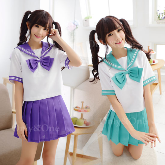 セーラー服 コスプレ 制服 ハロウィン(Sailor Cosplay) k07128商品サムネ画像