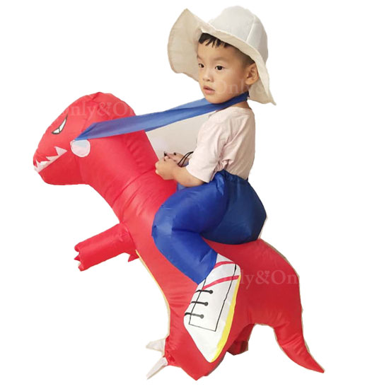 ハロウィンコスプレ子供 恐竜 エラー着ぐるみ インフレータブルコスチューム 子供服 キッズ商品サムネ画像