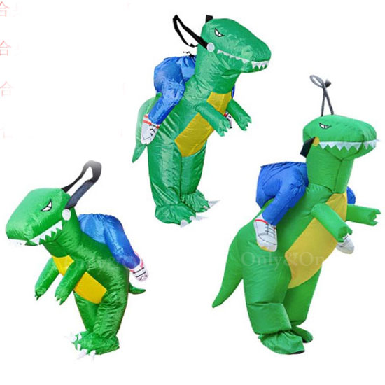 ハロウィンコスプレ子供 恐竜 エラー着ぐるみ インフレータブルコスチューム 子供服 キッズ商品サムネ画像