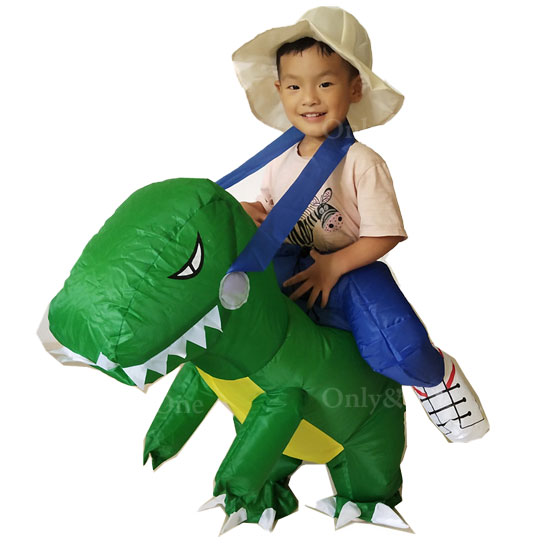 ハロウィンコスプレ子供 恐竜 エラー着ぐるみ インフレータブルコスチューム 子供服 キッズ商品サムネ画像