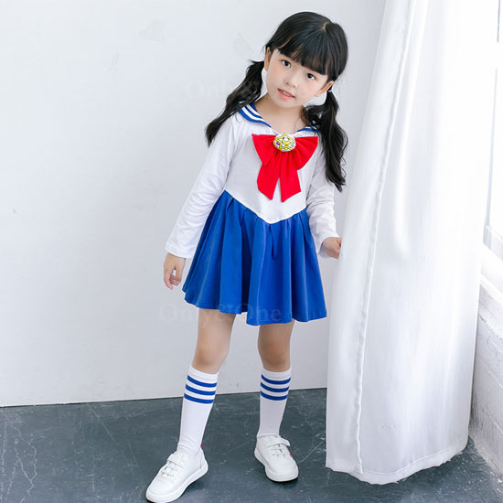 コスプレ子供 セーラームーン ハロウィン(Halloween Cosplay child Sailor Moon) k12067商品サムネ画像