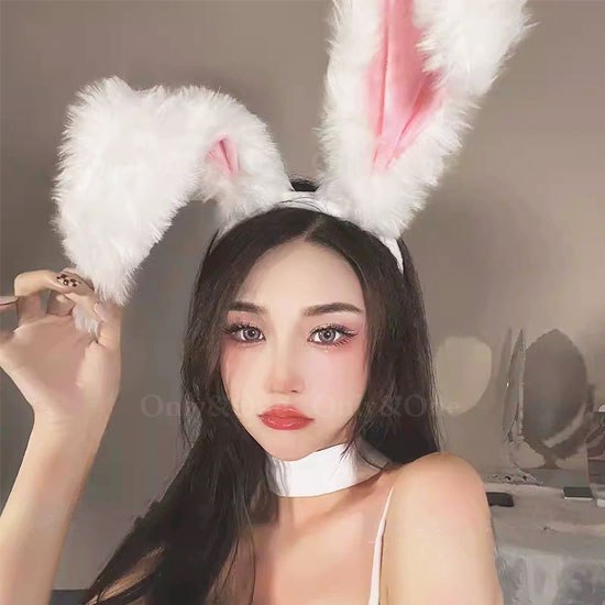 大きめのふわカワセクシーなうさ耳 no130商品サムネ画像