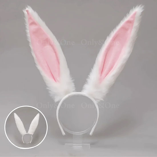 大きめのふわカワセクシーなうさ耳 no130商品サムネ画像