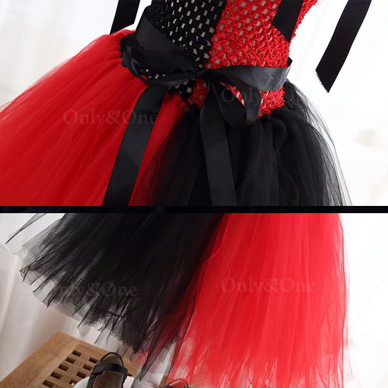 コスプレ子供 ハーレイ・クイン ハロウィン(Halloween Cosplay child Harley Quinn) k12065商品サムネ画像