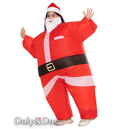 サンタ コスプレ子供(Halloween Cosplay child Santa) k15131商品メイン画像