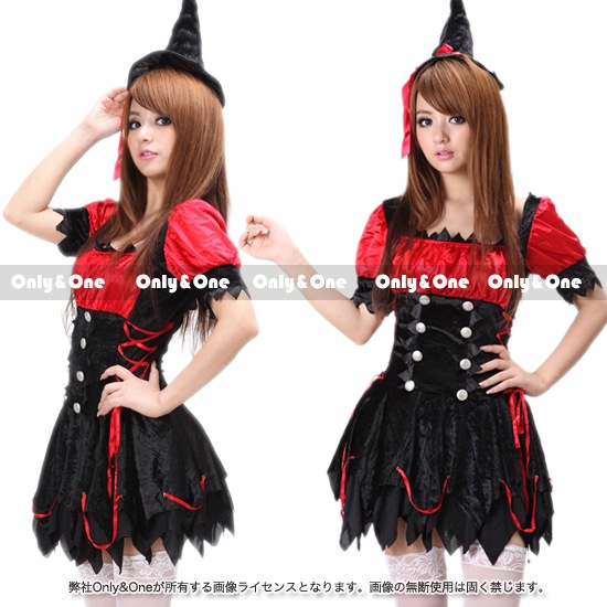 コスプレ 魔女 ハロウィン(Halloween Cosplay Witch) k04057商品メイン画像