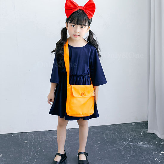 ハロウィンコスプレ子供 魔女(Halloween Cosplay child Witch) k12078