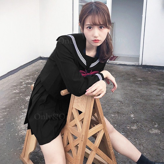 セーラー服 コスプレ 制服 ハロウィン(Sailor Cosplay) k07007商品サムネ画像