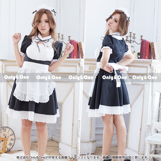 メイド 服 コスプレ ハロウィン コスチューム(Maid Cosplay) k02015商品サムネ画像