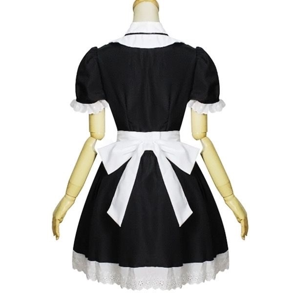 メイド 服 コスプレ ハロウィン コスチューム(Maid Cosplay) k02015商品サムネ画像