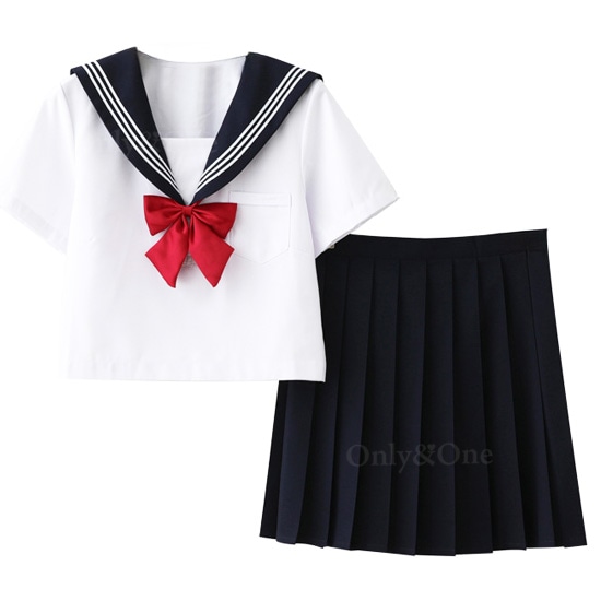 セーラー服 コスプレ 制服 ハロウィン(Sailor Cosplay) k07184商品サムネ画像
