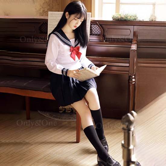 セーラー服 コスプレ 制服 ハロウィン(Sailor Cosplay) k07184商品サムネ画像