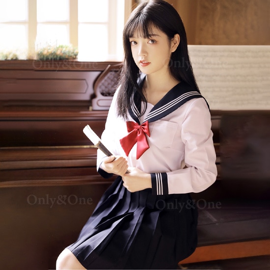 セーラー服 コスプレ 制服 ハロウィン(Sailor Cosplay) k07184商品サムネ画像