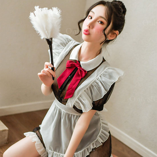セクシーコスプレ メイド 服(Sexy Cosplay Maid) k02033商品サムネ画像