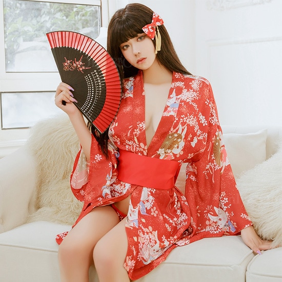 和風 コスプレ 和服 コスチューム(Wafuku Cosplay) k03028商品サムネ画像