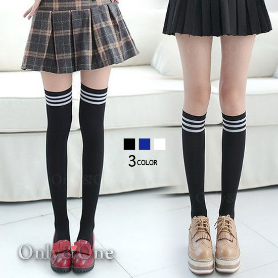 ニーハイ・ソックス(Knee-high・Socks) ds32商品メイン画像