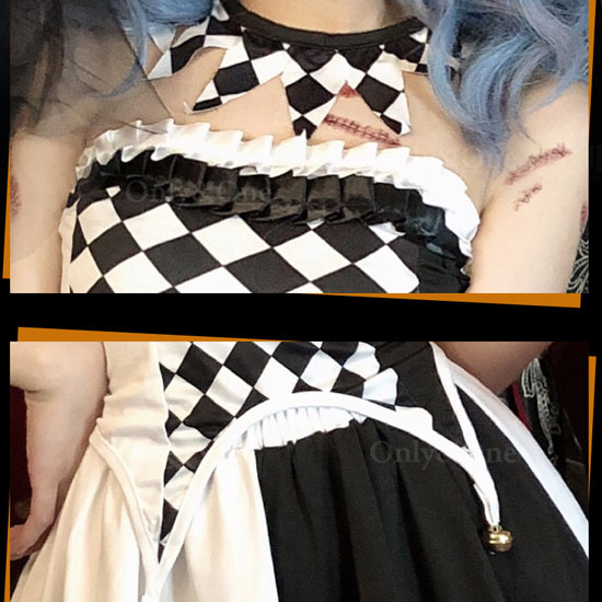 ハロウィンコスプレ ジョーカー・クラウン(Halloween Cosplay Joker・clown) k12016商品サムネ画像