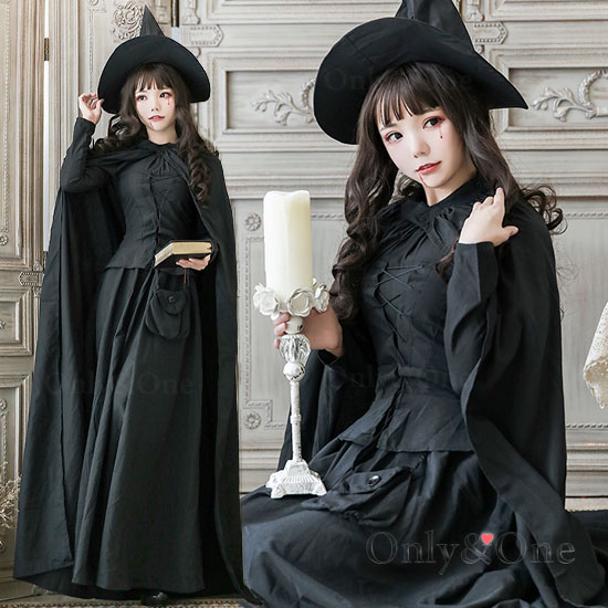 コスプレ 魔女 ハロウィン(Halloween Cosplay Witch) k04038商品メイン画像