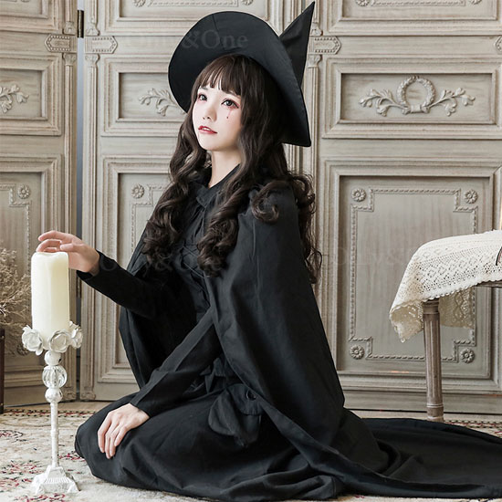 コスプレ 魔女 ハロウィン(Halloween Cosplay Witch) k04038商品サムネ画像