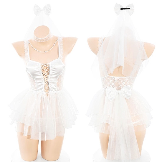 コスプレ ウエディングドレス(Sexy Cosplay Wedding Dress) do0229商品サムネ画像