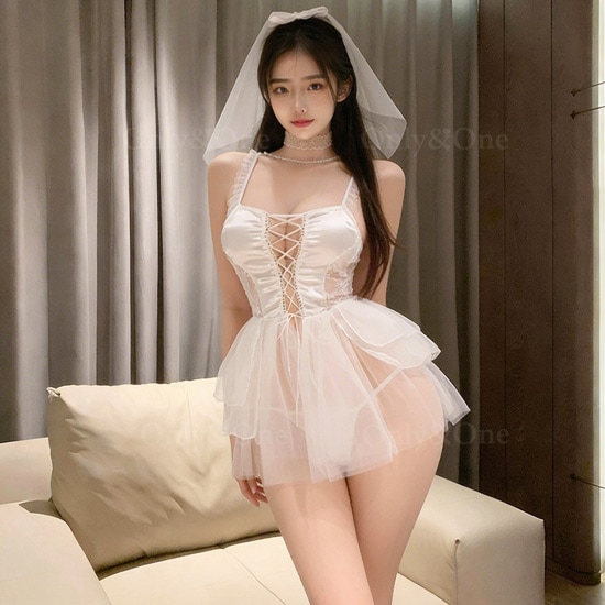 コスプレ ウエディングドレス(Sexy Cosplay Wedding Dress) do0229商品サムネ画像
