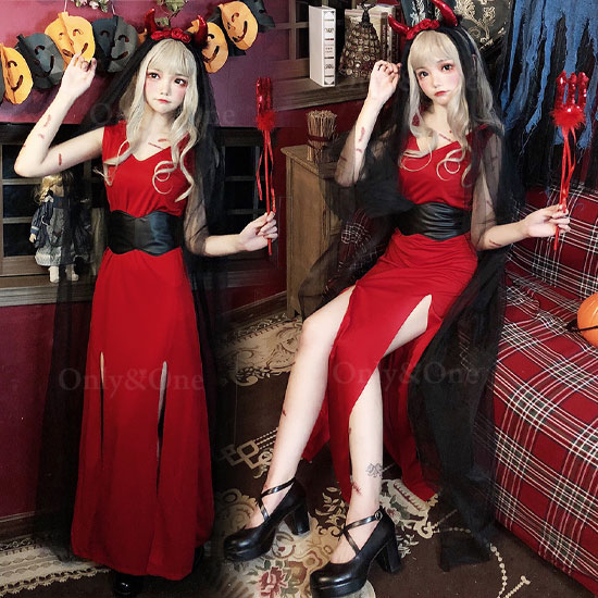 コスプレ デビル ハロウィン(Halloween Cosplay Devil) k04036商品サムネ画像