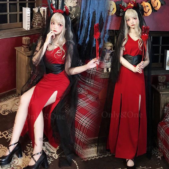 コスプレ デビル ハロウィン(Halloween Cosplay Devil) k04036商品サムネ画像