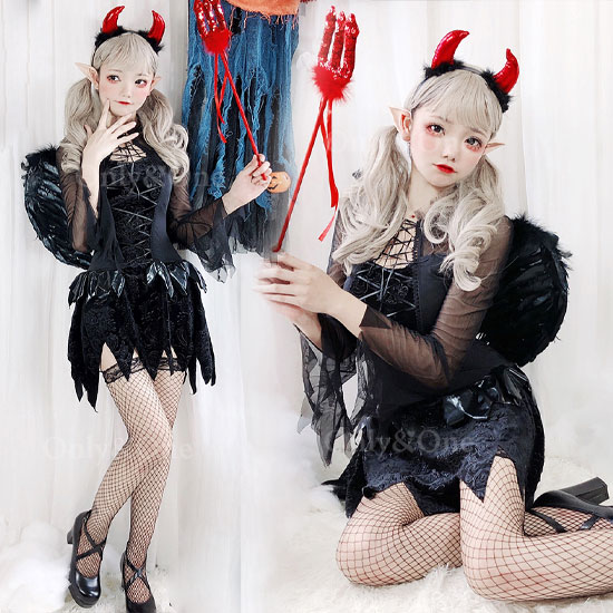 コスプレ デビル ハロウィン(Halloween Cosplay Devil) k04034商品サムネ画像