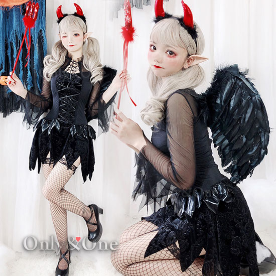 コスプレ デビル ハロウィン(Halloween Cosplay Devil) k04034商品メイン画像