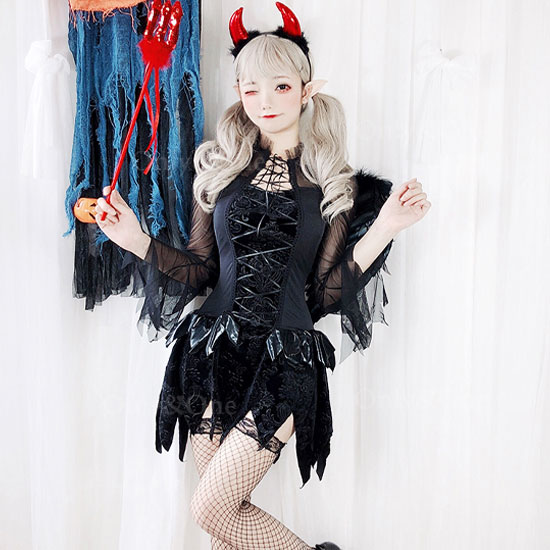 コスプレ デビル ハロウィン(Halloween Cosplay Devil) k04034商品サムネ画像