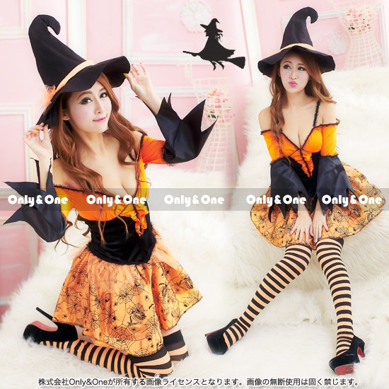 コスプレ 魔女 ハロウィン(Halloween Cosplay Witch) k04001商品サムネ画像