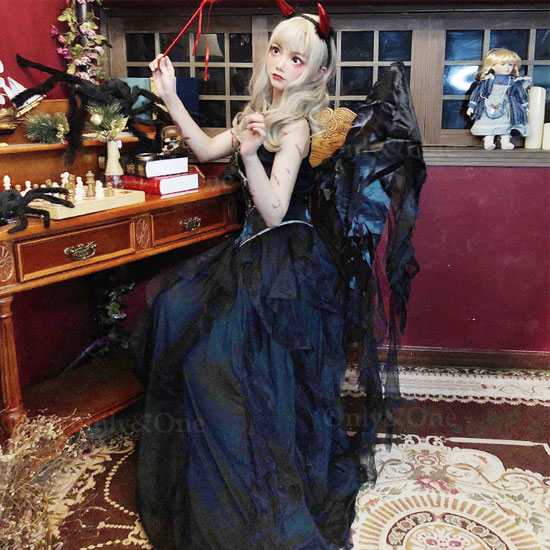 コスプレ デビル ハロウィン(Halloween Cosplay Devil) k04035商品サムネ画像