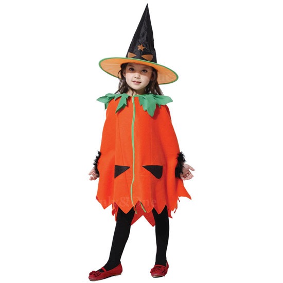 ハロウィンコスプレ子供 魔女(Halloween Cosplay child Witch) k04033商品サムネ画像