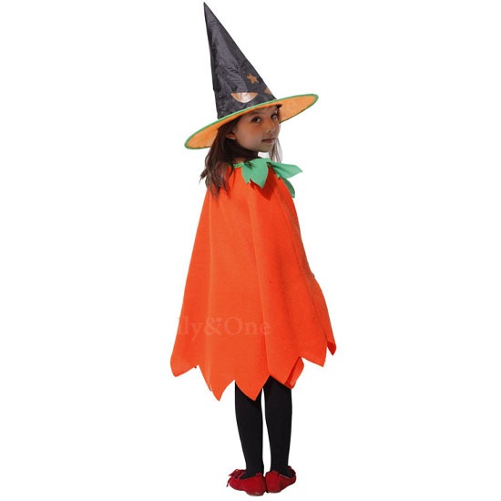 ハロウィンコスプレ子供 魔女(Halloween Cosplay child Witch) k04033商品サムネ画像