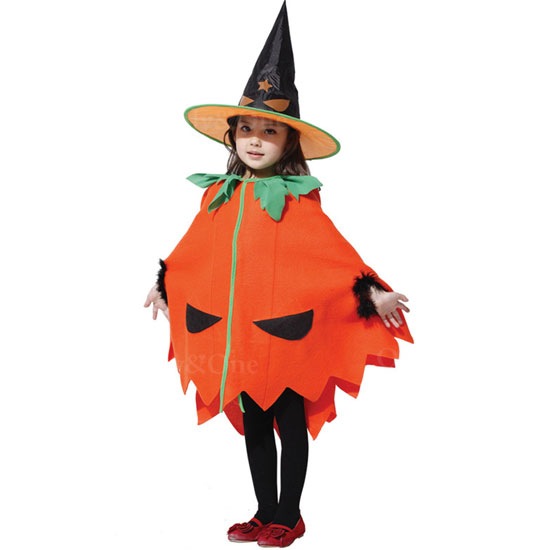 ハロウィンコスプレ子供 魔女(Halloween Cosplay child Witch) k04033商品サムネ画像