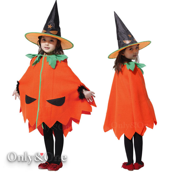 ハロウィンコスプレ子供 魔女(Halloween Cosplay child Witch) k04033商品メイン画像