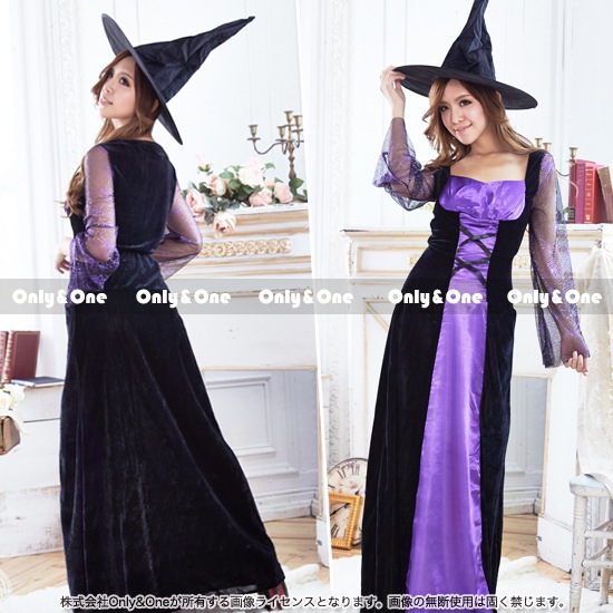 コスプレ 魔女 ハロウィン(Halloween Cosplay Witch) k04008商品サムネ画像