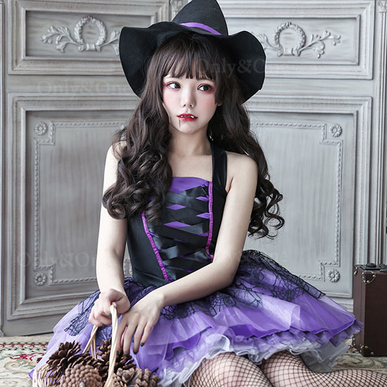 コスプレ 魔女 ハロウィン(Halloween Cosplay Witch) k04016商品サムネ画像