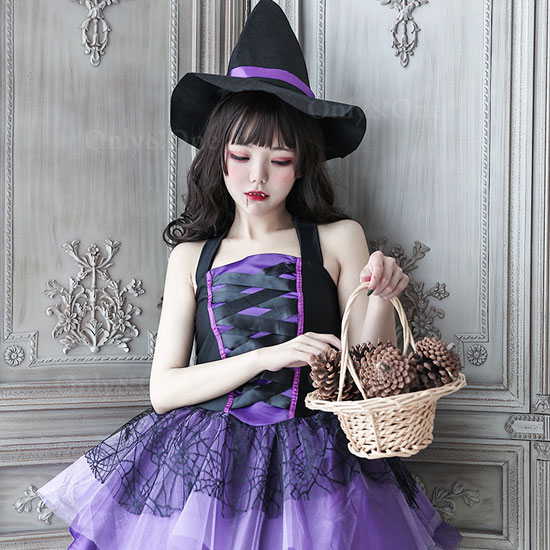 コスプレ 魔女 ハロウィン(Halloween Cosplay Witch) k04016商品サムネ画像