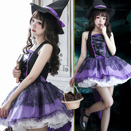 コスプレ 魔女 ハロウィン(Halloween Cosplay Witch) k04016商品サムネ画像