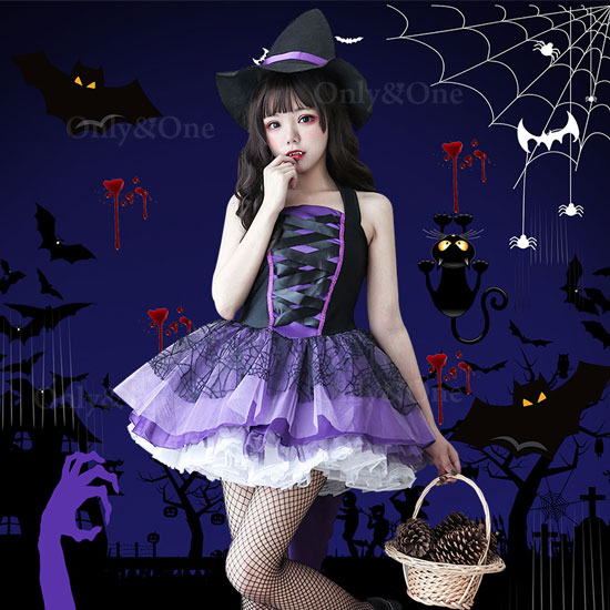 コスプレ 魔女 ハロウィン(Halloween Cosplay Witch) k04016商品サムネ画像