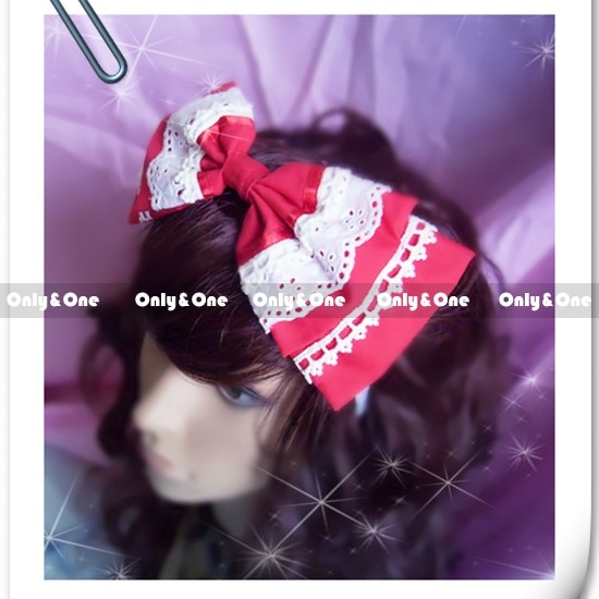 レッドリボン ゴスロリカチューシャ164商品メイン画像