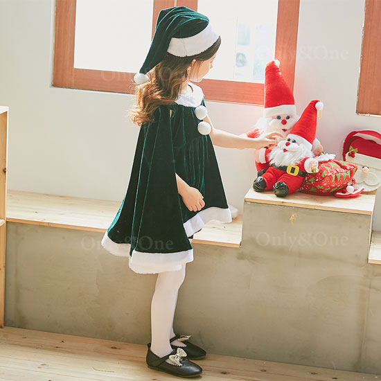 サンタ コスプレ子供(Halloween Cosplay child Santa) k15088商品サムネ画像