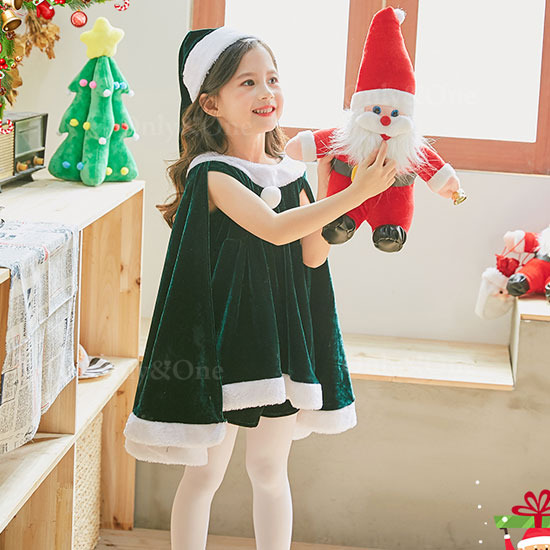 サンタ コスプレ子供(Halloween Cosplay child Santa) k15088商品サムネ画像