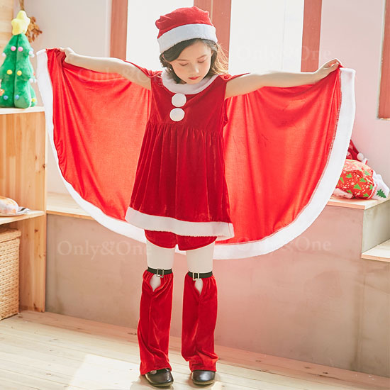 サンタ コスプレ子供(Halloween Cosplay child Santa) k15088商品サムネ画像