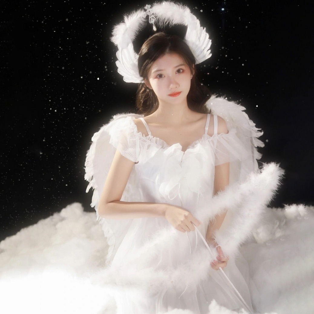 エンジェルコスチュームに 天使の羽商品サムネ画像