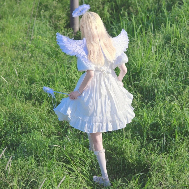 エンジェルコスチュームに 天使の羽商品サムネ画像