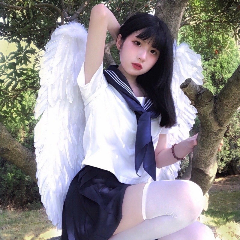 エンジェルコスチュームに 天使の羽商品サムネ画像